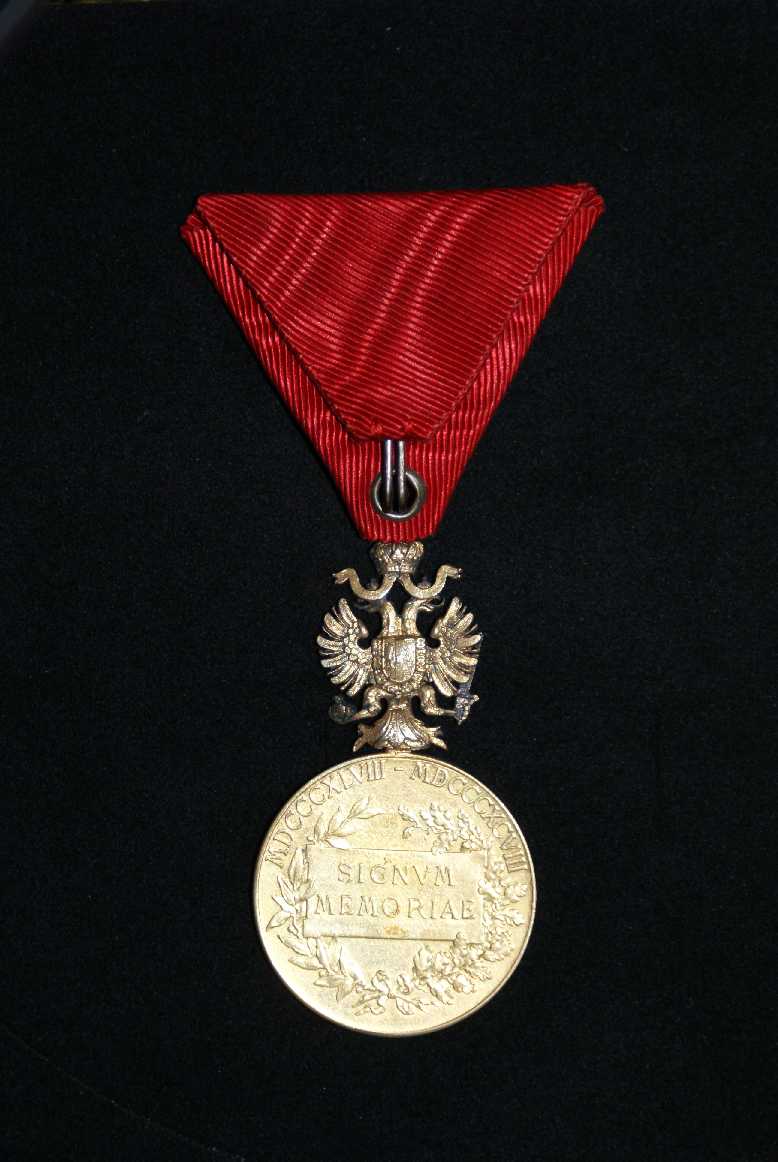 1898 Signum Memoriae Au revers
