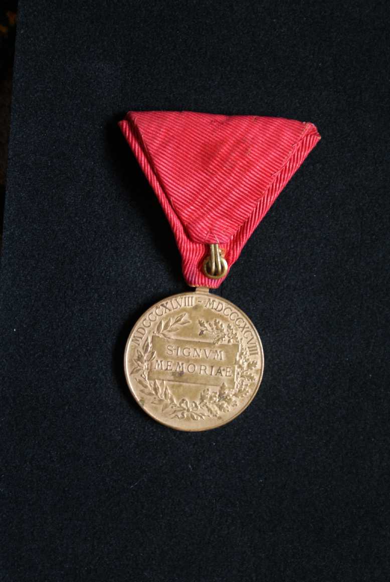 1898 Signum Memoriae revers